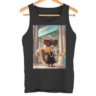 おしゃれでキュートなリス タンクトップ - Kawaiitshirt