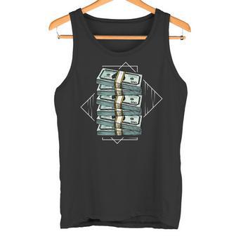 お金の束 タンクトップ - Kawaiitshirt
