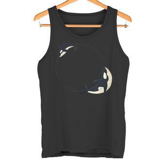 かわいい 海 動物 クジラ シャチ かっこいい メンズ レディース オーカ タンクトップ - Kawaiitshirt