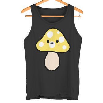 かわいい黄色のキノコ タンクトップ - Kawaiitshirt