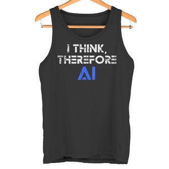 だから私はaiの面白いチャットgptだと思う タンクトップ - Kawaiitshirt