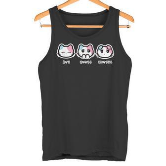 びーえするるる【Bsテレ東公式】見ざる 言わざるる 聞かざるるるtシャツ（ブラック） タンクトップ - Kawaiitshirt