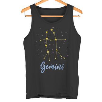 ふたご座 季節 星座 星座 シンボル 星 ふたご座 タンクトップ - Kawaiitshirt