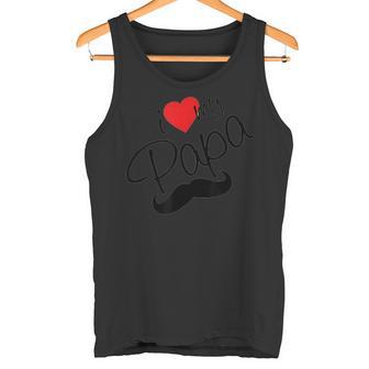 アイ・ラブ・マイ・パパ タンクトップ - Kawaiitshirt