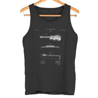 アコースティックギター特許tシャツ-ミュージックシャツ タンクトップ - Kawaiitshirt