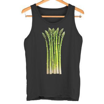 アスパラガス 野菜 グラフィックアート アスパラガス タンクトップ - Kawaiitshirt