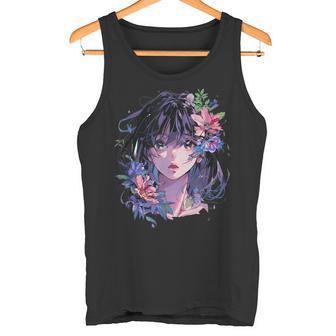 アニメ 漫画 美少女 タンクトップ - Kawaiitshirt