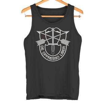 アメリカ特殊部隊f De Oppresso Liber 軍退役軍人 タンクトップ - Kawaiitshirt