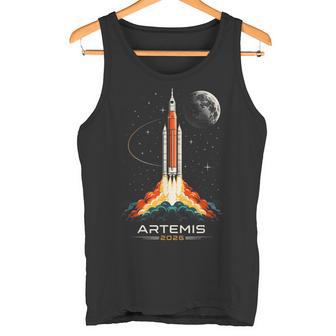 アルテミスii宇宙ロケット打ち上げミッショントゥザムーンアルテミス2 タンクトップ - Kawaiitshirt