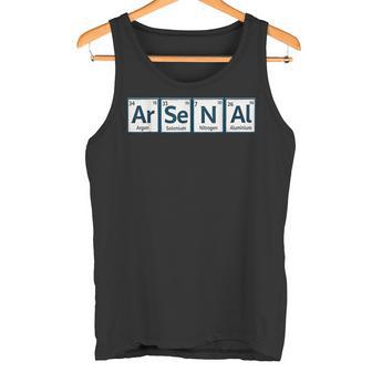 アーセナルar-Se-N-Al周期表要素 タンクトップ - Kawaiitshirt