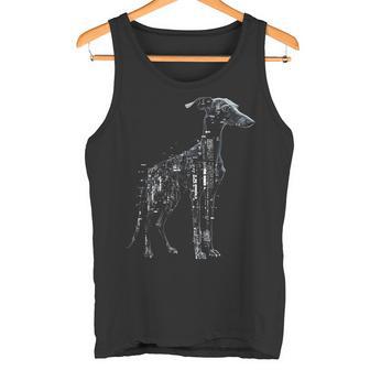 イタリアン グレイハウンド 犬 グラフィック ペット アートワーク イタリアン グレイハウンド タンクトップ - Kawaiitshirt