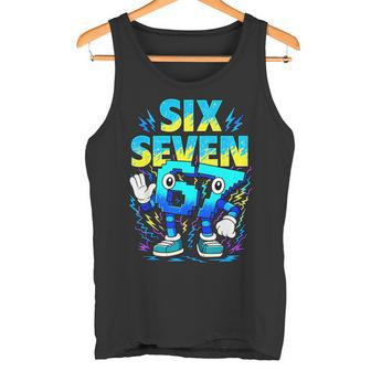 イタリアンブレインロットシックスセブン 6 7Ixeven タンクトップ - Kawaiitshirt
