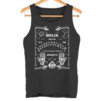 ウィジャボード不気味なホラーゲームでハロウィンアートをプレイ タンクトップ - Kawaiitshirt