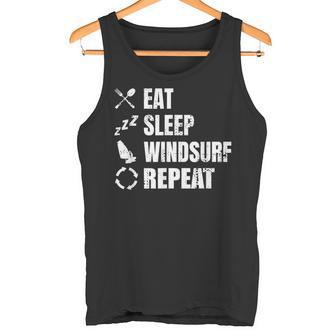 ウインドサーフィンルーティン ウインドサーフィンコーチ セイルボーディング タンクトップ - Kawaiitshirt