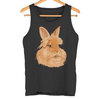 ウサギ ライオンヘッド ウサギ タンクトップ - Kawaiitshirt