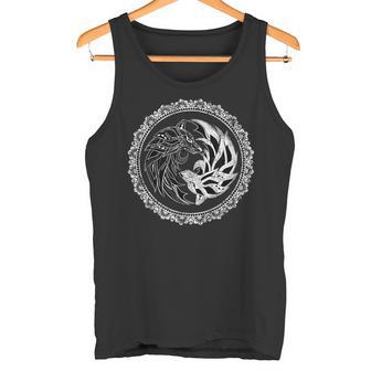 オオカミ陰陽ウルフ、陰陽太極拳、Qiゴング、ヨガ、Mma タンクトップ - Kawaiitshirt