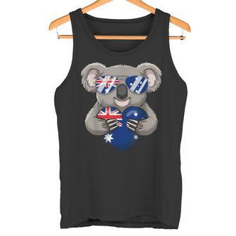 オーストラリア国旗 オーストラリアコアラ タンクトップ - Kawaiitshirt
