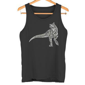 カルノタウルス 恐竜 ディノサワ 肉食恐竜 タンクトップ - Kawaiitshirt