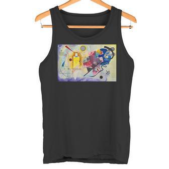 カンディンスキー 抽象芸術 黄色 赤 青 タンクトップ - Kawaiitshirt