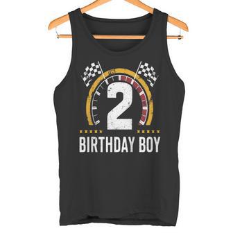 キッズ 2歳 誕生日 男の子 レーシング スピードメーター タンクトップ - Kawaiitshirt