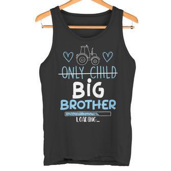 キッズ Big Brother Only Child Tractor Baby Reveal タンクトップ - Kawaiitshirt