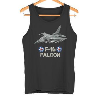 キッズ アメリカ空軍の航空機戦闘機f16ファルコン タンクトップ - Kawaiitshirt