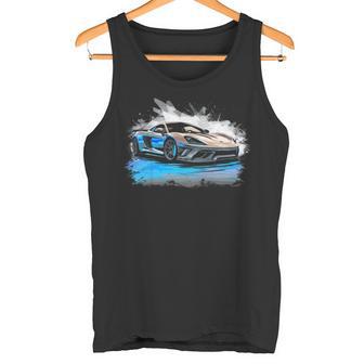 キッズ スポーツカー ボーイズ タンクトップ - Kawaiitshirt