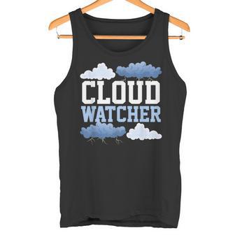 クラウドウォッチャー 予測 天気予報士 気象予報士 タンクトップ - Kawaiitshirt