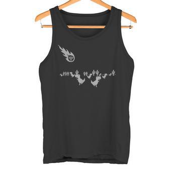 クローム T-Rex 恐竜 面白い ローディング Wifi メンズ レディース キッズ タンクトップ - Kawaiitshirt