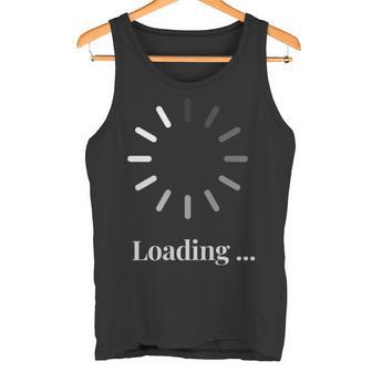 クール Loading 面白い 考え中 カッコイイ かっこいい Cool おもしろtシャツ タンクトップ - Kawaiitshirt