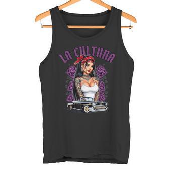 クール アーバン カルチュラ チカーノ ラティーノ メキシカン プライド ホーミー チョーラ タンクトップ - Kawaiitshirt