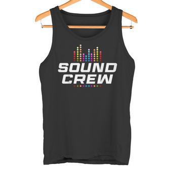 サウンドエンジニア コンサートスタッフ サウンドクルー タンクトップ - Kawaiitshirt