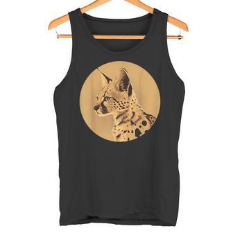 サーバル ワイルドキャット サーバルキャット アフリカン ワイルドキャット アニマル サーバル タンクトップ - Kawaiitshirt