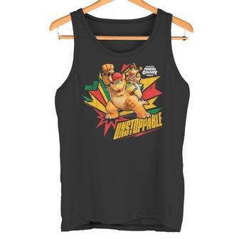 ザ・スーパーマリオギャラクシー・ムービー Bowser Unstoppable タンクトップ - Kawaiitshirt