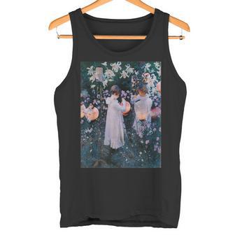 ジョン・シンガー・サージェント カーネーション リリー・リリー・ローズ タンクトップ - Kawaiitshirt