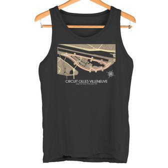 ジル・ヴィルヌーヴ・サーキット・コレクション タンクトップ - Kawaiitshirt