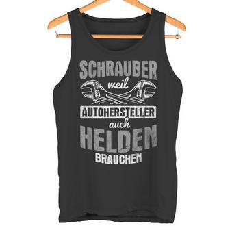 スクリュードライバー Weil 自動車メーカー ヘルデンニードル メカニック タンクトップ - Kawaiitshirt