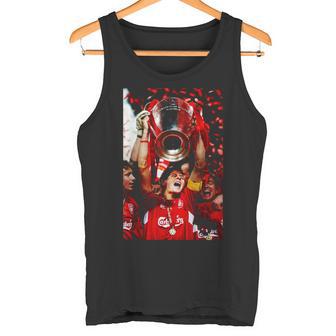 スティーブン・ジェラード リバプール・フットボール・ワールドカップ トロフィー タンクトップ - Kawaiitshirt