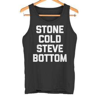 ストーンコールドスティーブボトム-ファニーゲイプライド Lgbtq クールゲイ タンクトップ - Kawaiitshirt