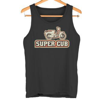 スーパーカブc100 原付バイク レトロジャパン 長袖tシャツ タンクトップ - Kawaiitshirt