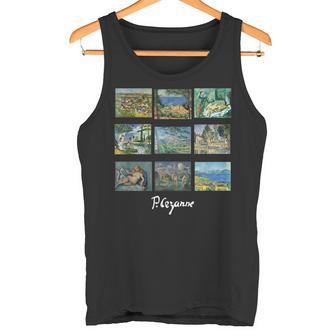 セザンヌの有名な芸術絵画 Cezanne タンクトップ - Kawaiitshirt