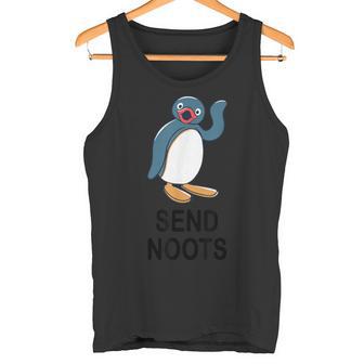 センドブーツペンギンファニーアパレル タンクトップ - Kawaiitshirt