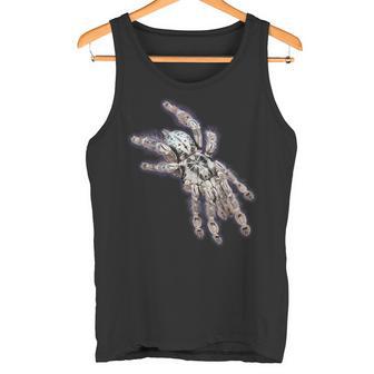 タランチュラホワイトスパイダートーゴスターバーストヒヒ タンクトップ - Kawaiitshirt