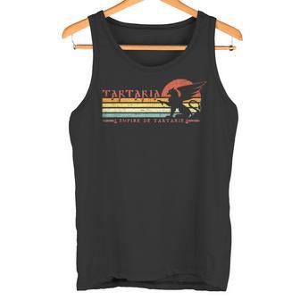 タルタリア-タルタリア帝国-レトロな古代グリフィン タンクトップ - Kawaiitshirt