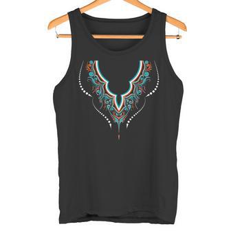 ダシキ衣装ケンテ伝統 タンクトップ - Kawaiitshirt