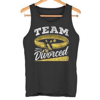 チーム・バツイチ 元 セパレート 皮肉 離婚 タンクトップ - Kawaiitshirt