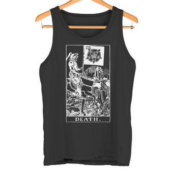 デスタロットカードtシャツトラディショナルデザイン タンクトップ - Kawaiitshirt