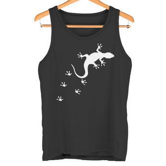 トカゲの跡 クライミング ヤモリ テラリウム 爬虫類 オーナー 長袖tシャツ タンクトップ - Kawaiitshirt