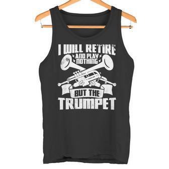 トランペットじいさん吹奏楽団マーチングバンド 長袖tシャツ タンクトップ - Kawaiitshirt