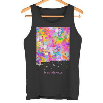 ニューメキシコ州の地図 タンクトップ - Kawaiitshirt